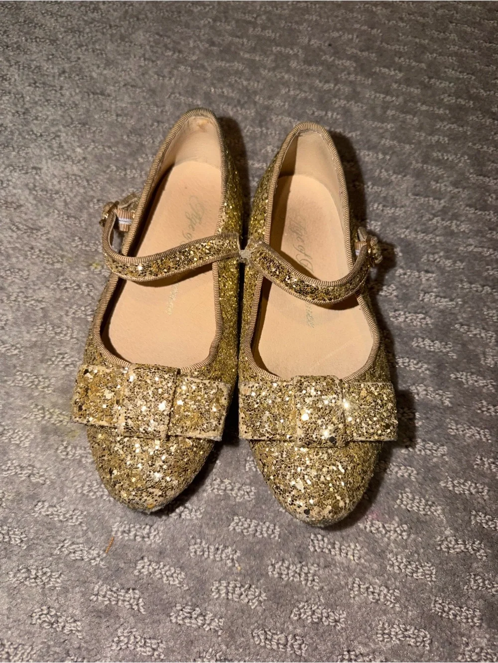 Age of innocence sequin flats